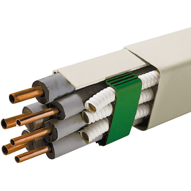 Goulotte film couleur ivoire - 2m 110x75