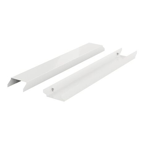 Goulotte passe-câbles verticale - Arch - blanc - Maxiburo