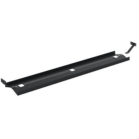 Goulotte pour pôle de bureaux L 160 cm // L 60 cm bureau droit // L 30 cm top Access anthracite - Maxiburo