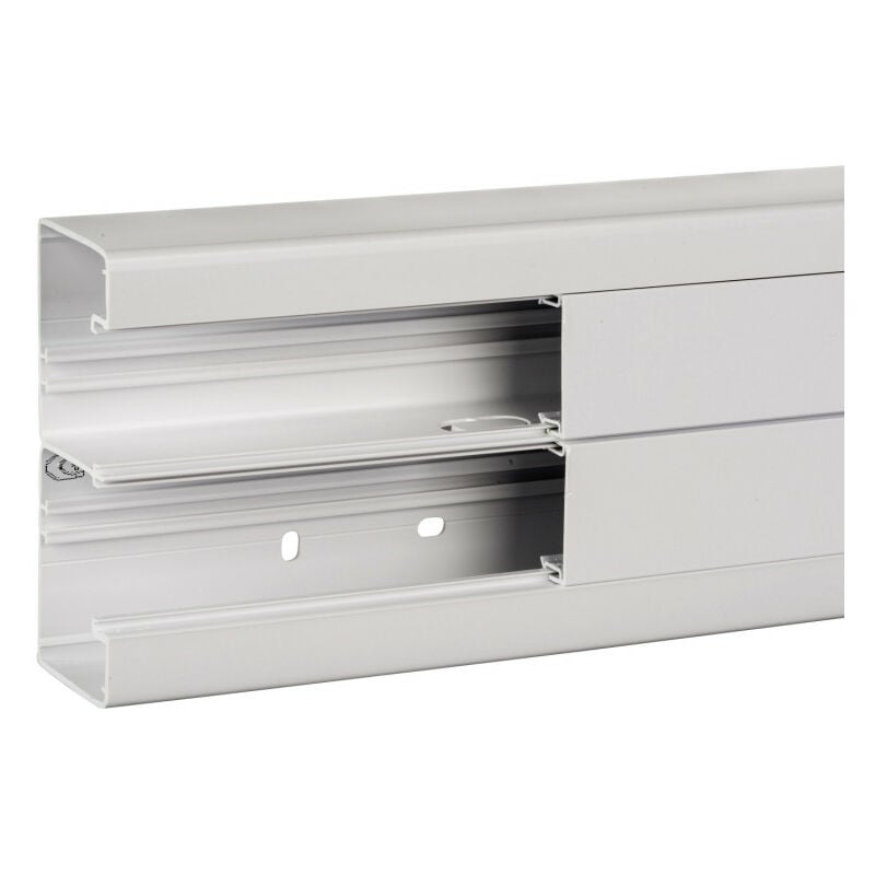 Schneider Electric - OptiLine 45 - goulotte pvc 2 compartiments 140x55 - au mètre linéaire (ISM10300P)
