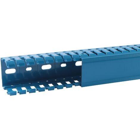 Goulotte sans halogène 40x40mm PC/ABS bleu LEGRAND 636256
