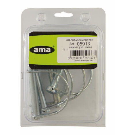 Goupille arceau ø 10 longue sous blister (5pcs)