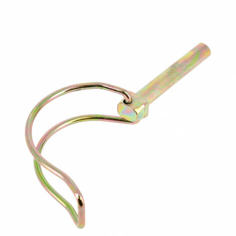 Goupille clips pour tube Ø 6mm – Longueur 45mm – Acier bichromaté – Résistance à la corrosion – Pour tubes maxi 40mm