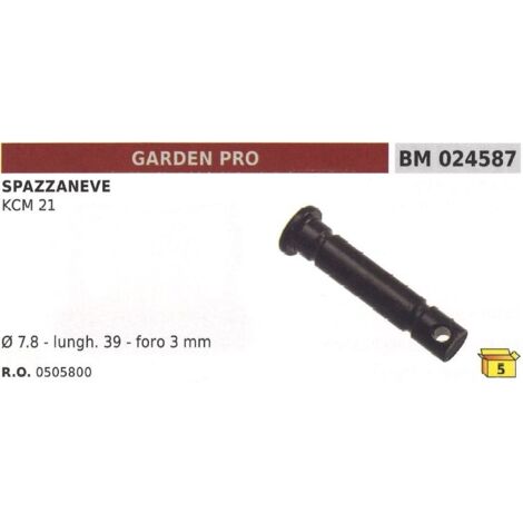 Goupille de sécurité Ø 7.8mm L. 39 x Ø 3mm chasse-neige GARDEN PRO KCM 21