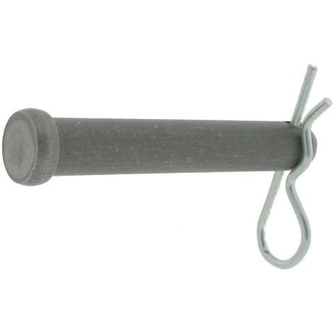 Goupille droite + épingle adaptable - Longueur axe: 50mm, Ø de l'axe:10mm