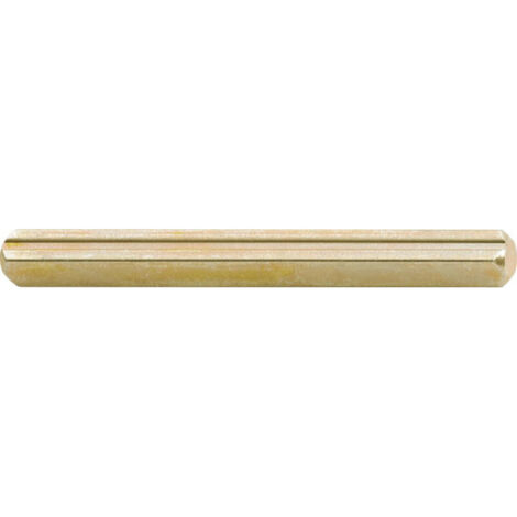 Goupille porte 8x160mm avec fente acier vz