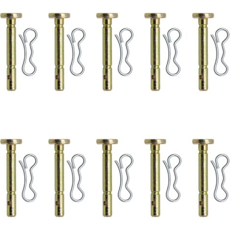 Goupilles de Cisaillement de Rechange pour Chasse-Neige - Compatibles Réf. 738-04124A et 714-04040 - Lot de 10