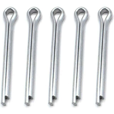 Goupilles fendues de sécurité Goupilles fendues de sécurité Goupille fendue galvanisée 4mm x 36mm [10 pcs]