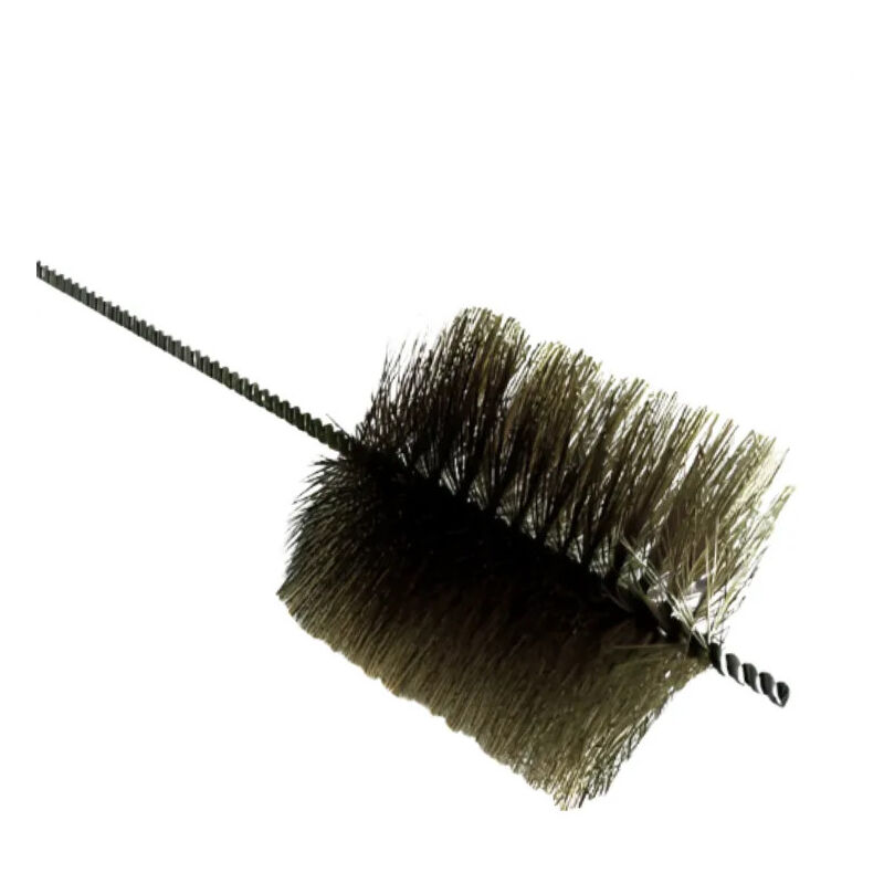 Progalva - Goupillon acier diamètre 80 mm cheminée, chaudière gaz, 1 mètre