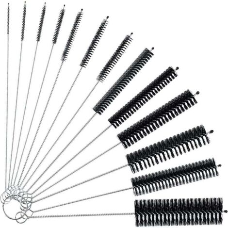 Goupillon Biberon, 13 Pièces Goupillon, Goupillon Nettoyage, Tube Brosse De Nettoyage, Brosse Biberon Bébé, Goupillon Bouteille, pour Bébé Biberon Paille e Bouilloire Clavier
