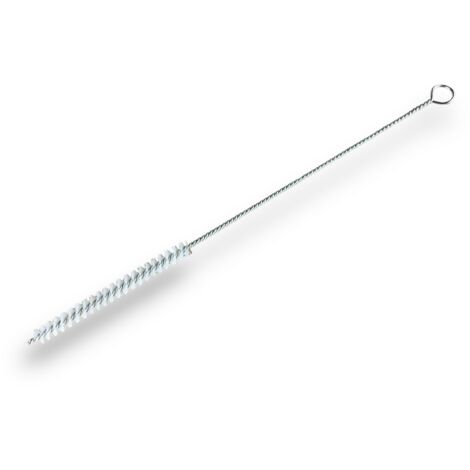 Goupillon NYLON multifonction Diamètre 7 mm Garnissage 80 mm Manche Torsadé 250 mm - Quantité x 1 - Ø 7 mm - NYLON