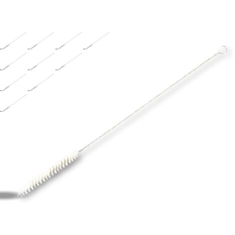Goupillon percolateur  Brosse nylon 11 cm  Ø 12 mm  L 42 cm  Tige acier - Lot de 10 - Goupillon percolateur