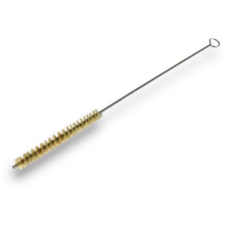 Goupillon SOIE multifonction  Différents diamètres  Garnissage 100 mm  Manche Torsadé 340 mm - Quantité x 1 - Ø 12 mm - SOIE