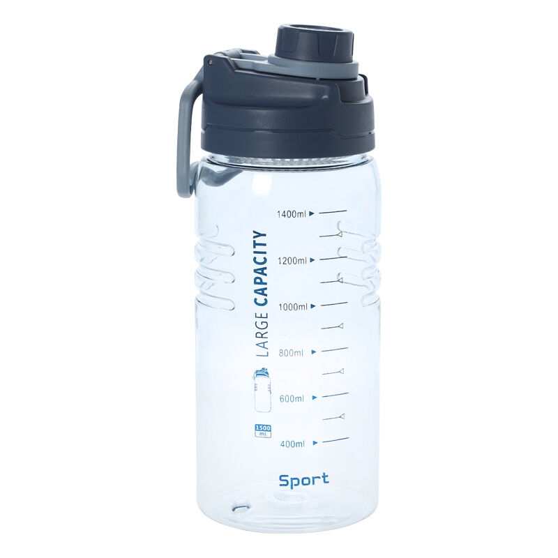 Gourde eau,Bouteille d'eau,Gourde Sport 1.5L Bouteille filtrante avec indicateur de millilitre,sans BPA,Étanche & Réutilisable bouteille infuseur thé