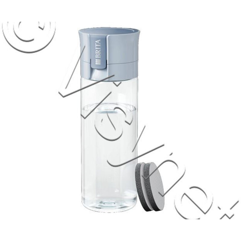 Brita - Gourde filtrante 0.6l bleu + 2 microdiscs inclus 1052259