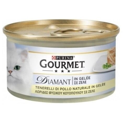 Gourmet Diamant mit Huhn in Gelee Purina 85 Gramm