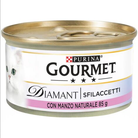 Gourmet Diamant Sfilaccetti Manzo gr. 85 PURINA
