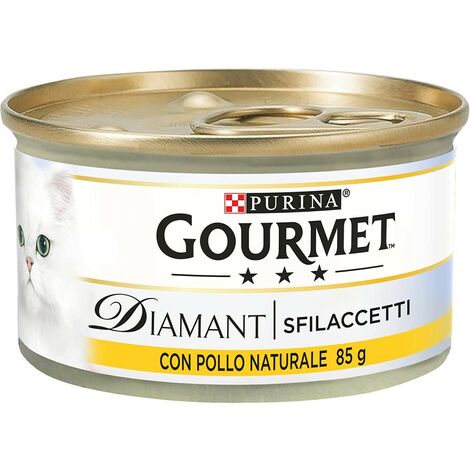 Gourmet Diamant Sfilaccetti Pollo gr. 85 PURINA