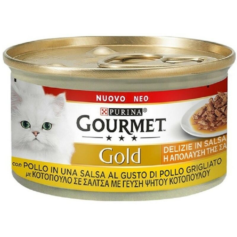 Gold Delights en sauce au poulet Purina 85 grammes - Gourmet