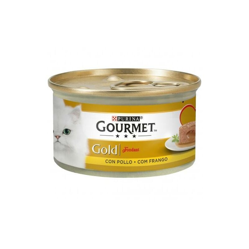 

GOURMET GOLD Fondant Pollo Comida húmeda 85gr
