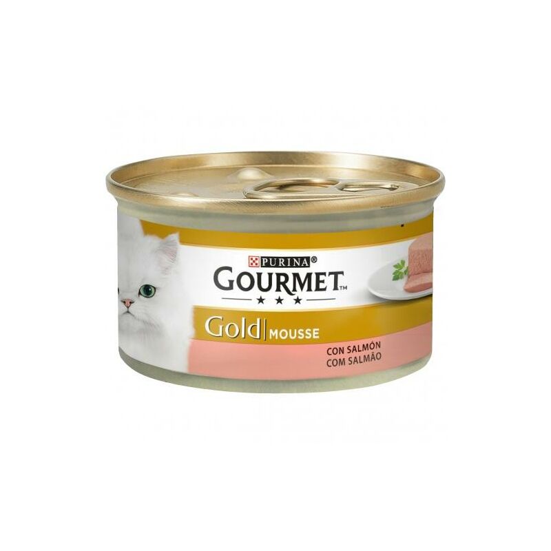 

GOURMET GOLD Mousse Comida húmeda Salmon 85g