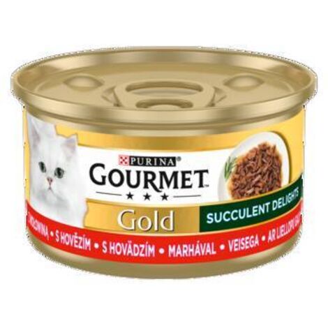Gourmet GOLD Succulente Delizie con manzo 85g