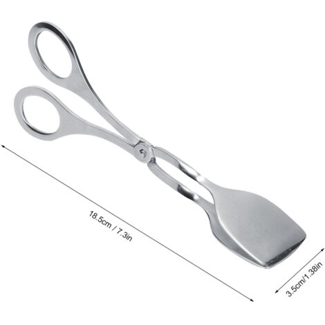 Gourmet-Grillzange aus Edelstahl 304 für Grill und Küche – Ergonomisch und sicher, 79 g