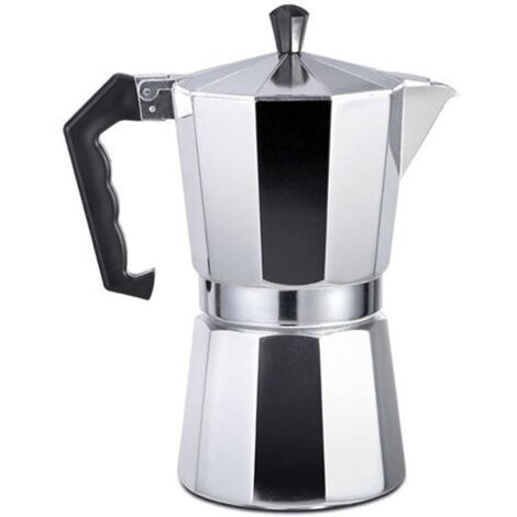 Gourmet Kitchen 3-Tassen-Kaffeemaschine aus Aluminium
