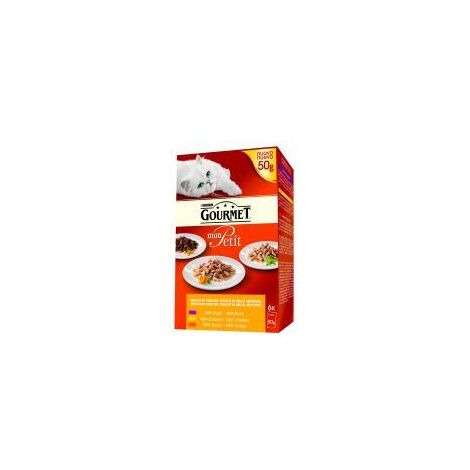 Gourmet Mon Petit Poultry 6Pack - 50g - 74794