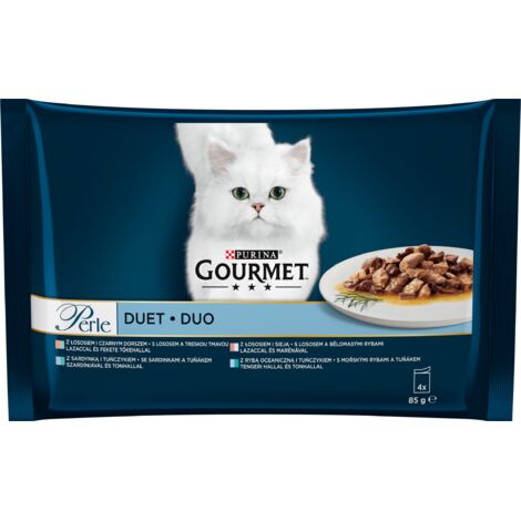 GOURMET PERLE Fisch-Duett 4x85g