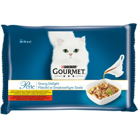 GOURMET PERLE Pollo Gravy Delight 4x85g