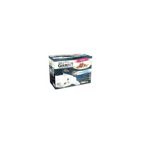 Gourmet Perle Seaside Duo (Ocean Fish & Tuna  Salmon & White - 85g - 797401