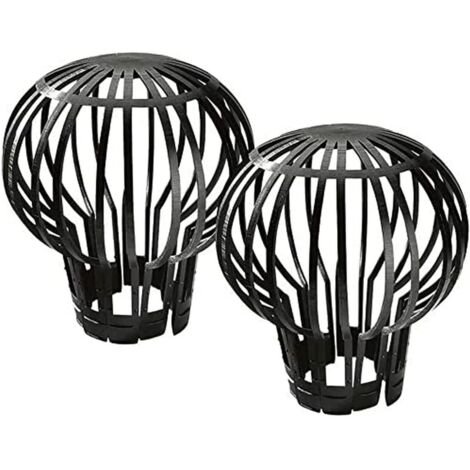 goutière 2 Filtres pour gouttières Crapaudine, en PVC-LIAIKI