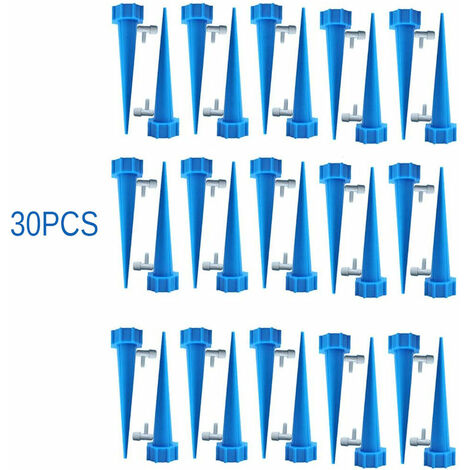 Goutte à Goutte Bouteille 30PCS, Irrigation Goutte à Goutte Bouteille, avec Vannes de Régulation, Arrosage Goutte a Goutte
