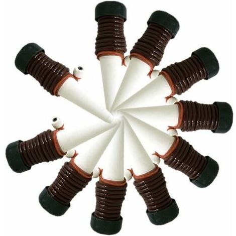 Goutte à Goutte Ceramique, Système D’Irrigation Goutte-à-Goutte, Jardin   d'Arrosage Automatiques à Goutte, Irrigation Goutte à Goutte Kit, pour Jardin Maison Intérieur Extérieur，10 Pièces