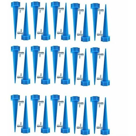 Goutte �� Goutte Bouteille, Irrigation Goutte �� Goutte Bouteille, Arroseur Automatique Plantes, Arrosage Goutte a Goutte, avec Vannes de R��gulation,T-Audace 30 pi��ces