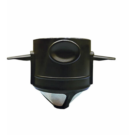 Goutteur de Filtre à Café en Acier Inoxydable Réutilisable Sans Papier,Filtre à café portable réutilisable avec oreilles