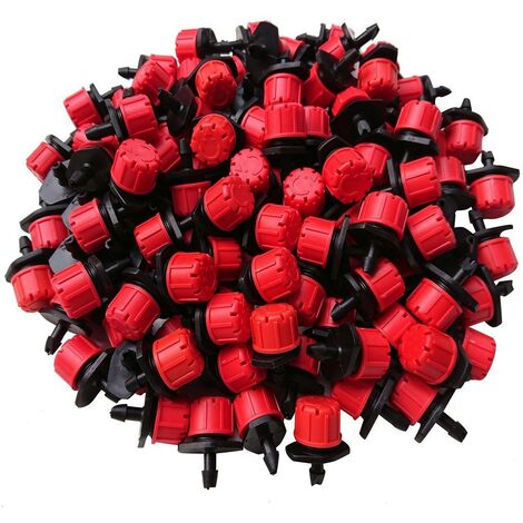 GOUTTEUR REGLABLE ROUGE 0 49 L  H VARIFLOW 100 UNITES  OFFRE EXCLUSIVE