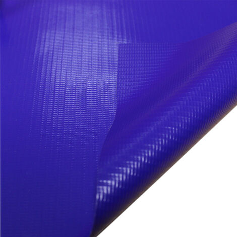 Gouttiere 4,5m PVC 520g/m² pour tente pliante PRO Bleu