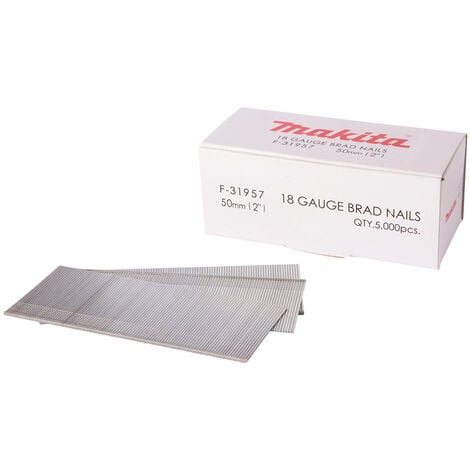 GOUTTIÈRES POUR DBN500 TYPE 18GA F-31957 50mm 5000 pièces