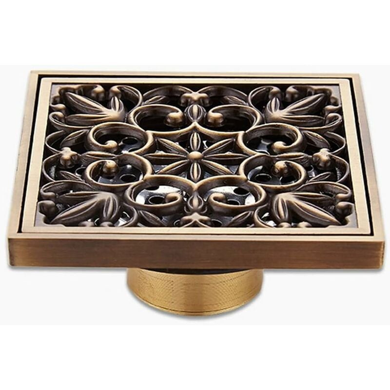 Aougo - gouttoir De Douche Égouttoir Salle De Bains Toilette Cuisine Balcon Déodorant Drain De Déchets Grille Crépine Couvercle Créatif Contemporain