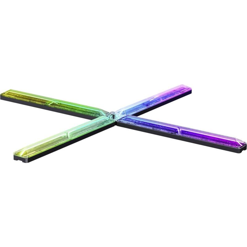 Govee Govee Gaming Wall light H6063312 Applique LED 72 W Module LED noir Y203273