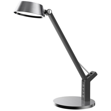 Goya Flexo Nickel/Noir 8W 590lm USB Reg.40,4x17,1x31,6cm
