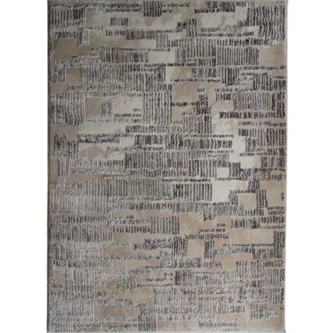 GOYAVE KAPLA - Tapis vintage motif kapla beige 120x170