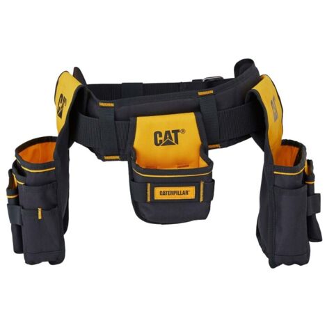 GP-65052 Cinturón para herramientas con 3 bolsillos de Caterpillar