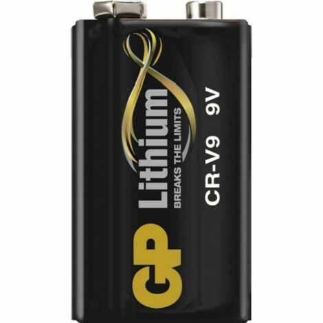 GP Batteria Litio 9V Lunga Durata non ricaricabile