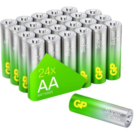 GP Batteries 03015AETA-B24 pack de 24 piles AA Super Alkaline