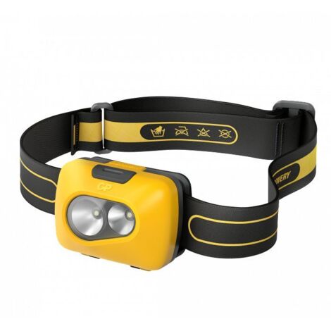 GP Batteries 455032 linterna Negro, Amarillo Linterna de llavero LED