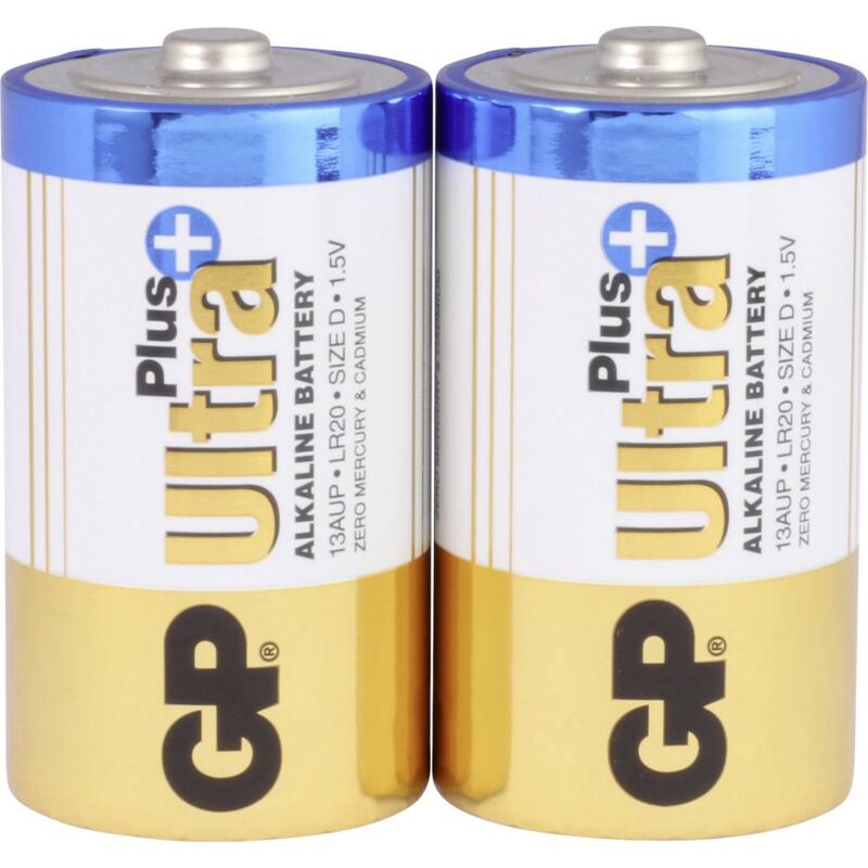 Gp Batteries - GP13AUP / LR20 Pile LR20 (d) alcaline(s) 1.5 v 2 pc(s)