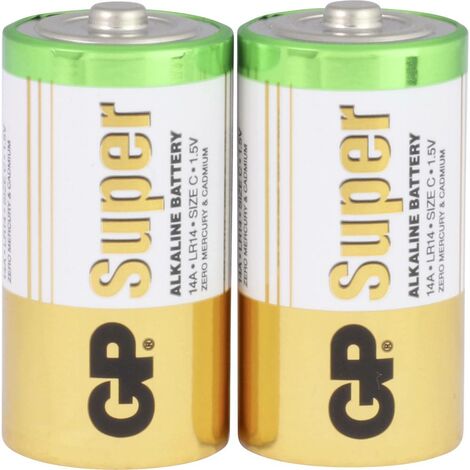 GP Batteries GP14A / LR14 Pile LR14 (C) alcaline(s) 1.5 V 2 pc(s)